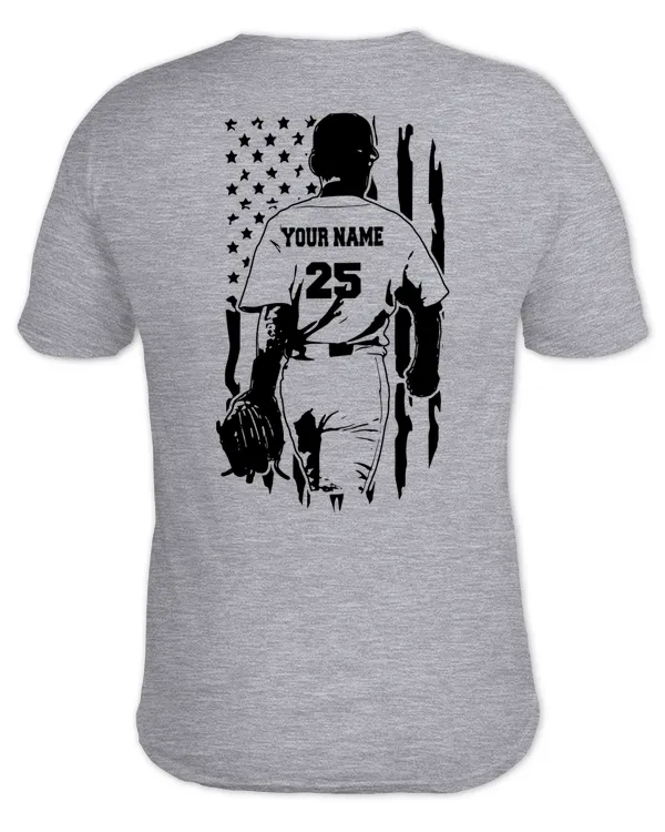 Unisex Jersey SS V-Neck T-Shirt