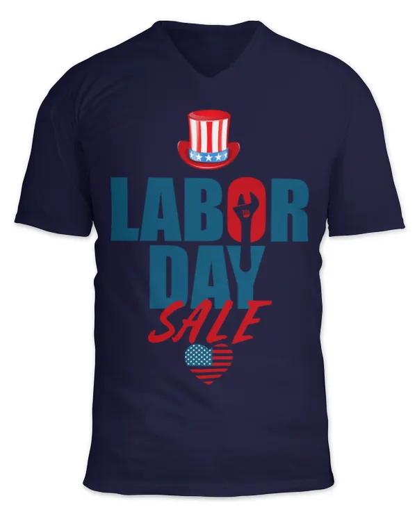 Unisex Jersey SS V-Neck T-Shirt