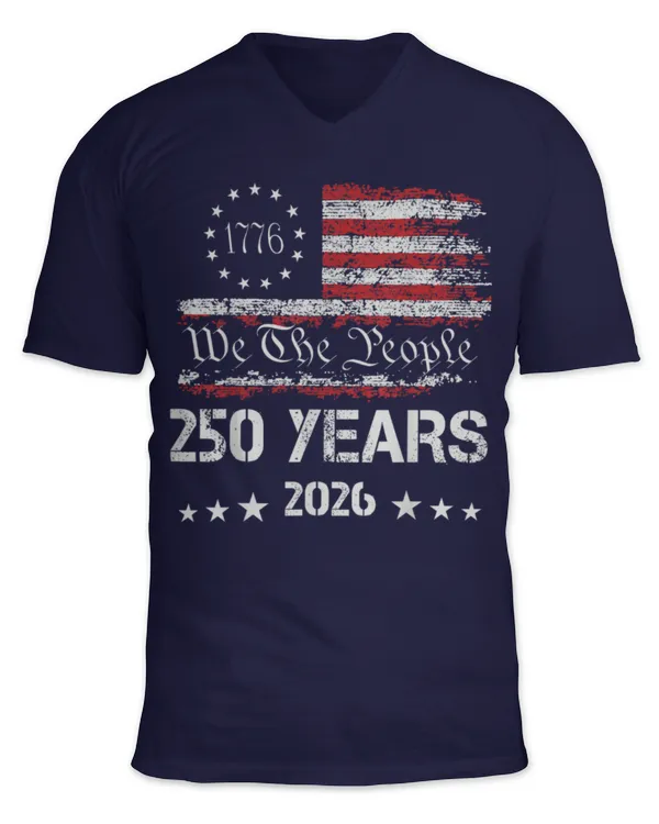 Unisex Jersey SS V-Neck T-Shirt