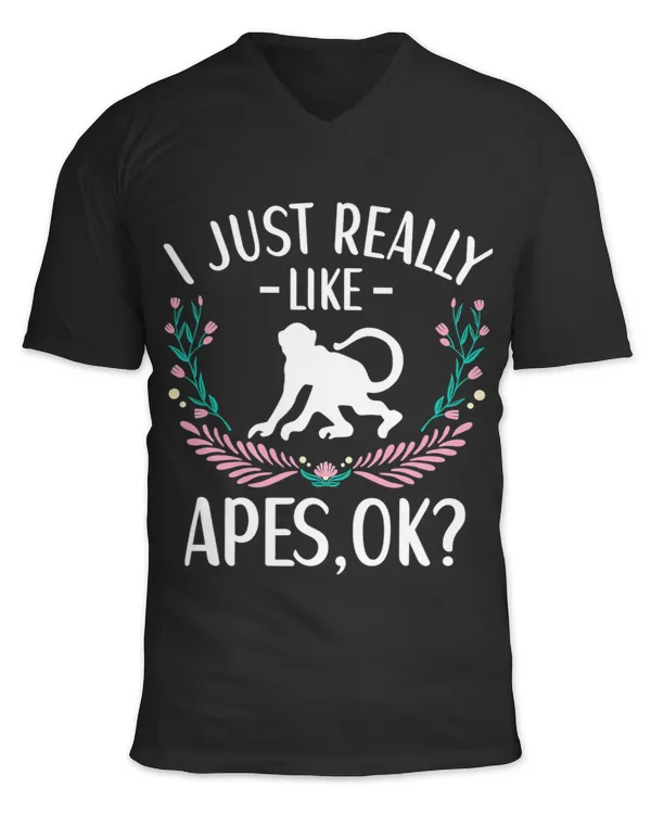Unisex Jersey SS V-Neck T-Shirt