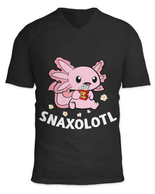 Axolotl Lover Snaxolotl Snack Popcorn Cute Pink Axolotl Salamander Axolotls