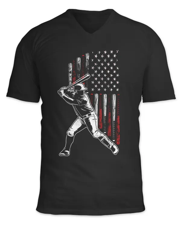 Unisex Jersey SS V-Neck T-Shirt