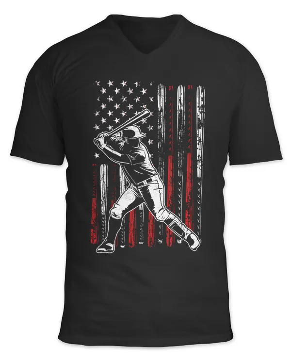 Unisex Jersey SS V-Neck T-Shirt