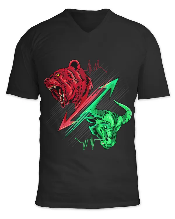 Unisex Jersey SS V-Neck T-Shirt
