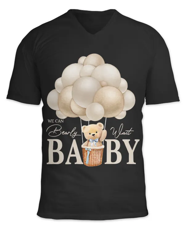 Unisex Jersey SS V-Neck T-Shirt