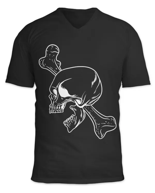 Skeleton Skulls Human Bones and Skull Halloween Emo Punk Gothic Death Metal 751 Skull