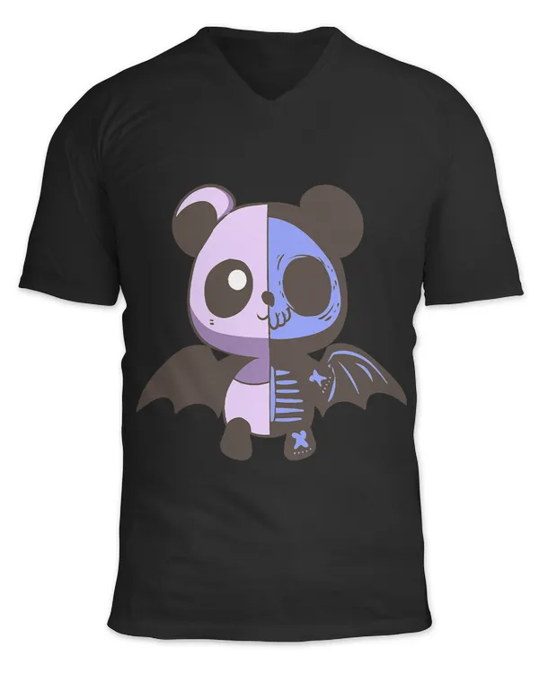 Skeleton Skulls Panda Bat Skull Skeleton Cute Pastel Goth Kawaii Anime Skull