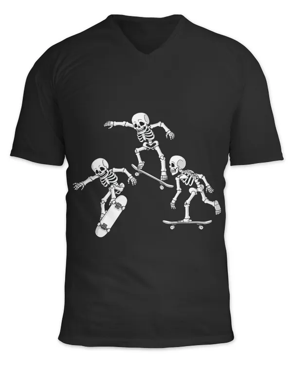 Skeleton Skulls Skateboarding Skeletons Halloween Skater Boys Kids Skate Skull