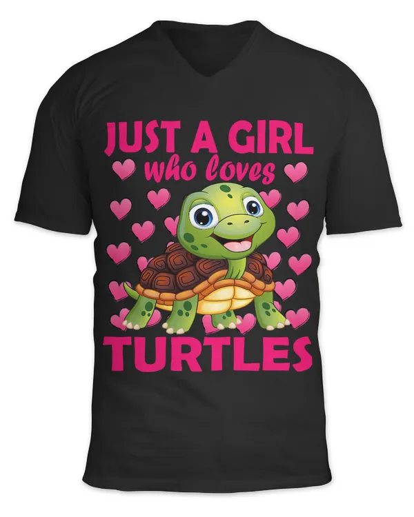 Turtle Gift Just a Girl Who loves Turtles Water Tortoise Sea Animal 60 Turtles