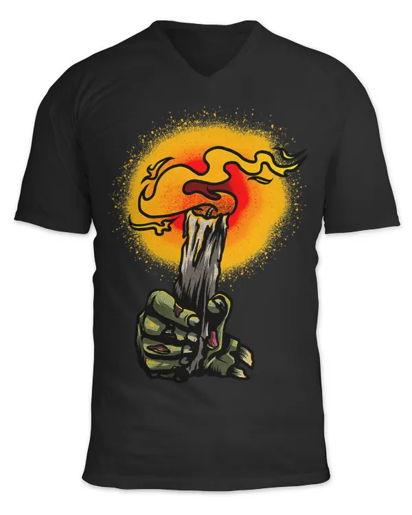 Unisex Jersey SS V-Neck T-Shirt