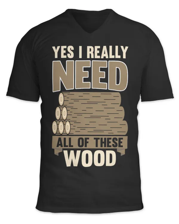 Unisex Jersey SS V-Neck T-Shirt