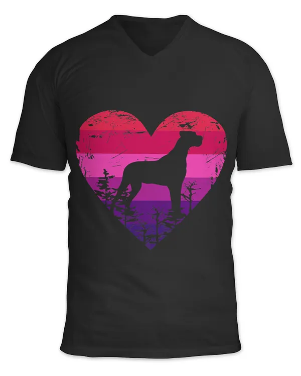 Unisex Jersey SS V-Neck T-Shirt
