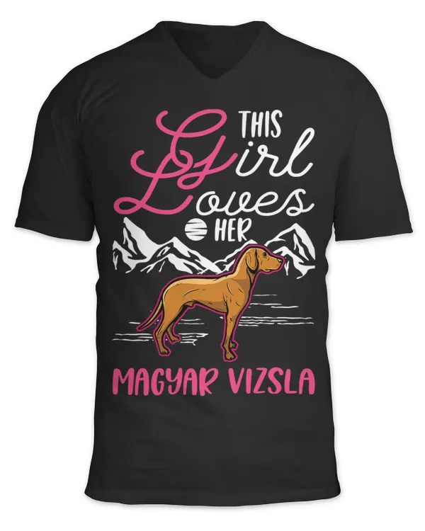 Unisex Jersey SS V-Neck T-Shirt