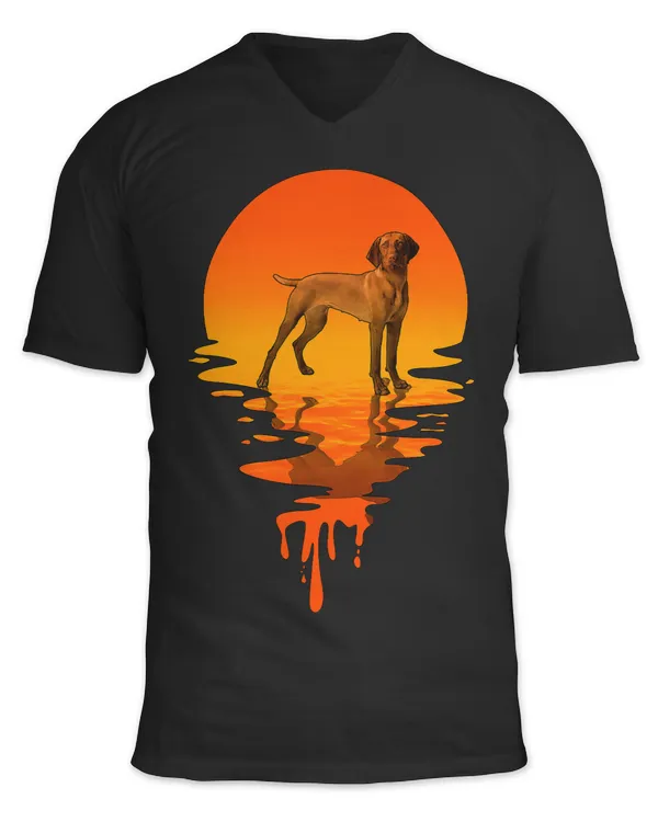 Unisex Jersey SS V-Neck T-Shirt
