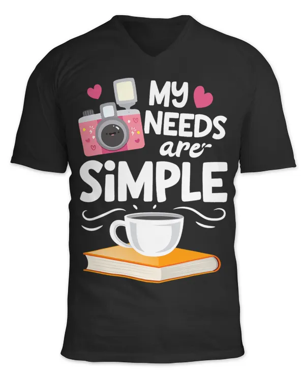 Unisex Jersey SS V-Neck T-Shirt