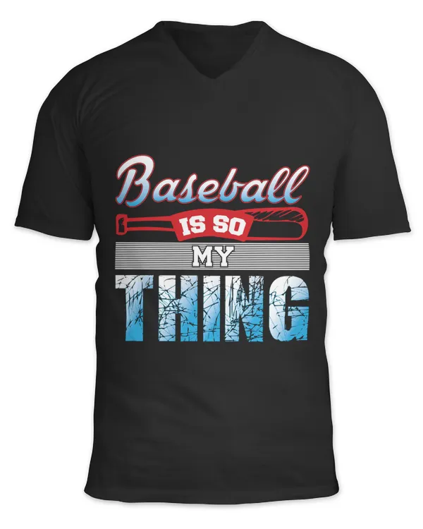 Unisex Jersey SS V-Neck T-Shirt