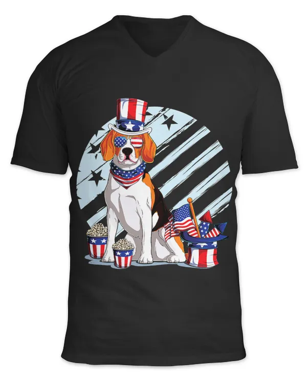 Unisex Jersey SS V-Neck T-Shirt