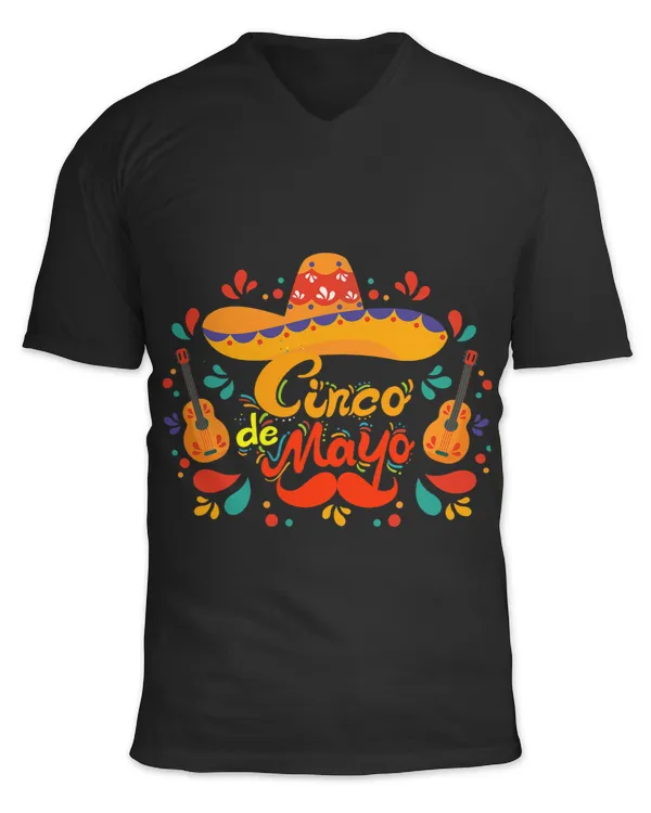 Guitarist Cinco De Mayo Guitar Sombrero Guitar
