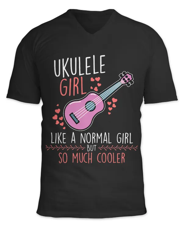Guitarist Ukulele Girl Guitar Player Music Lover Musician Graphic Guitar
