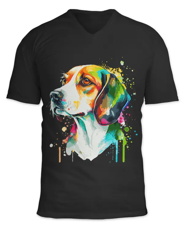 Unisex Jersey SS V-Neck T-Shirt