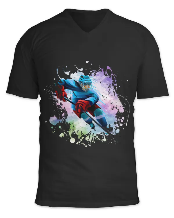 Unisex Jersey SS V-Neck T-Shirt