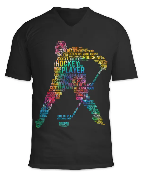 Unisex Jersey SS V-Neck T-Shirt