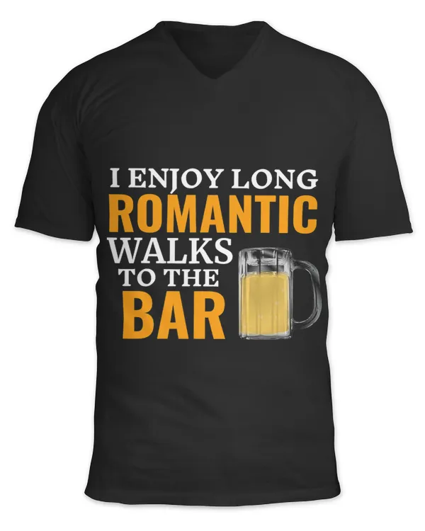 Unisex Jersey SS V-Neck T-Shirt