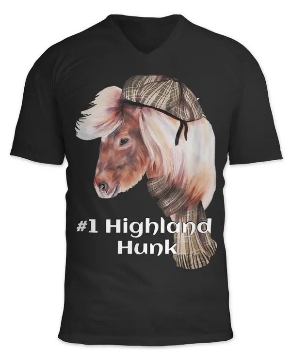 Funny Horse Funny Scottish Hunk Design Pony Horse In Scotland Tartan