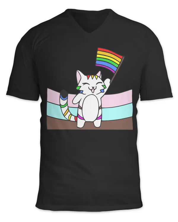 Unisex Jersey SS V-Neck T-Shirt
