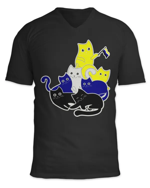 Unisex Jersey SS V-Neck T-Shirt