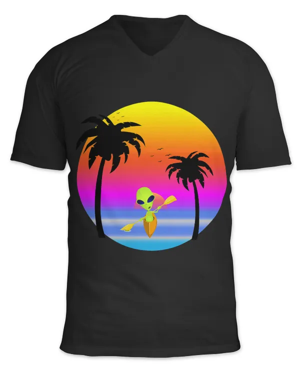 Unisex Jersey SS V-Neck T-Shirt