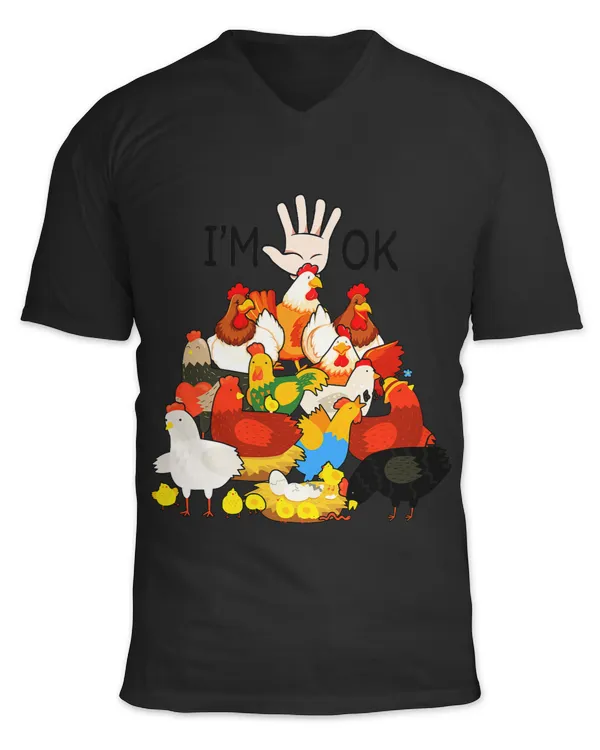 Unisex Jersey SS V-Neck T-Shirt