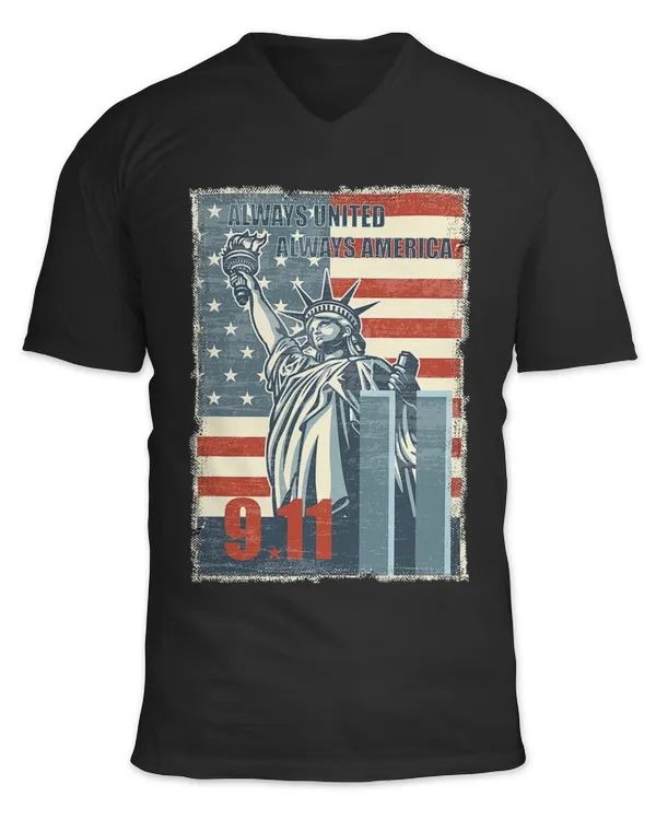 Unisex Jersey SS V-Neck T-Shirt
