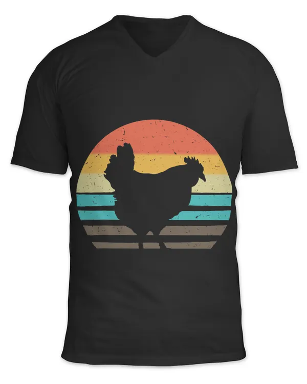 Chickens Retro Hen Poultry Farmer Fowl Chicks Rooster Vintage