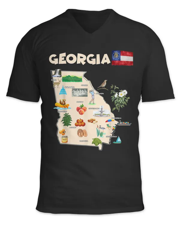 Unisex Jersey SS V-Neck T-Shirt