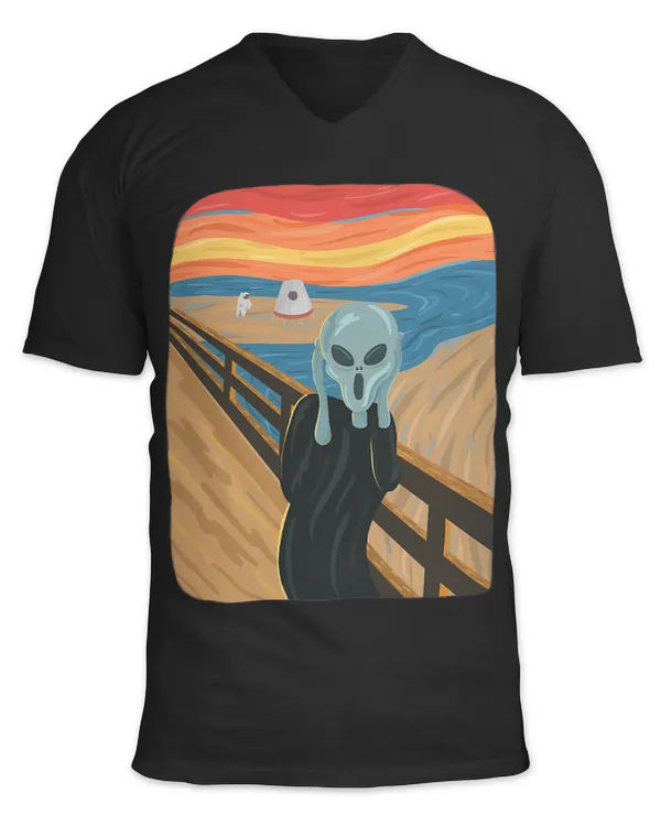 Unisex Jersey SS V-Neck T-Shirt