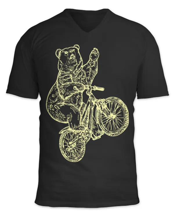 Unisex Jersey SS V-Neck T-Shirt