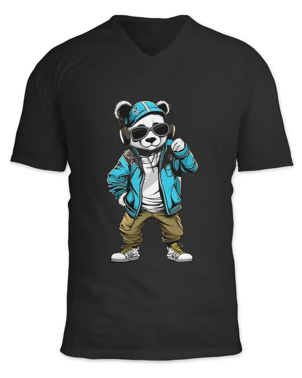 Unisex Jersey SS V-Neck T-Shirt