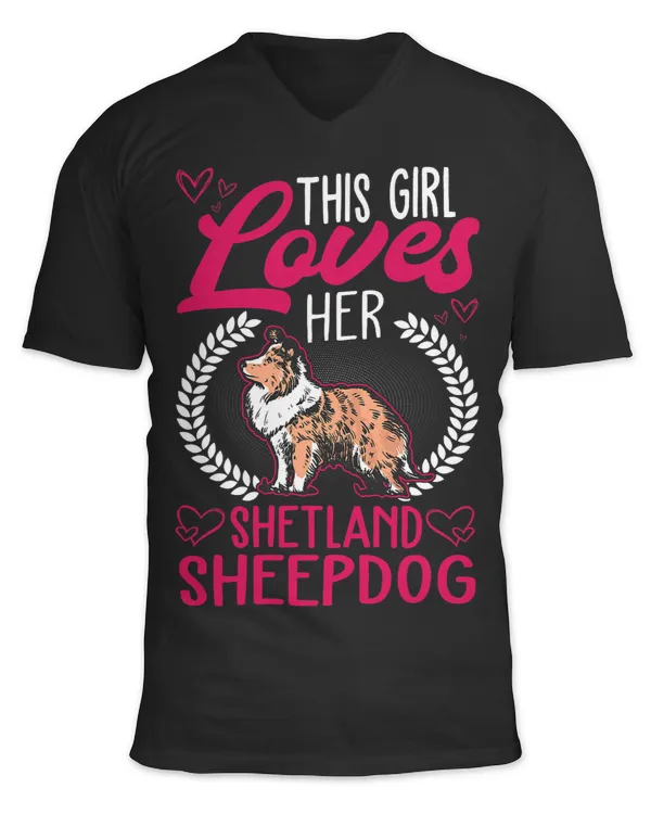 Unisex Jersey SS V-Neck T-Shirt