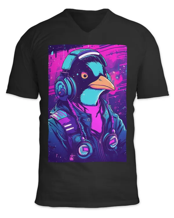 Unisex Jersey SS V-Neck T-Shirt