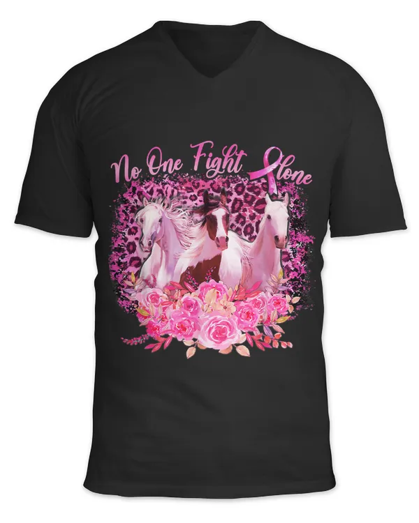 BC In October We Wear Pink Horse Breast Cancer Halloween Women 56 Cancer