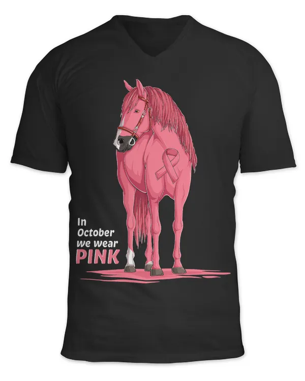 BC In October We Wear Pink Horse Farm Breast Cancer Awareness 1 Cancer