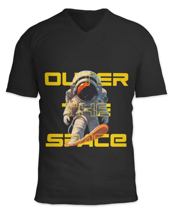 Unisex Jersey SS V-Neck T-Shirt