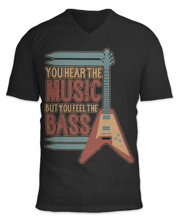 Unisex Jersey SS V-Neck T-Shirt