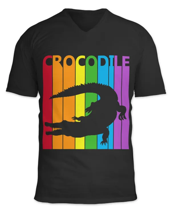 Crocodile Lover Cute Rainbow Crocodile animal Lover
