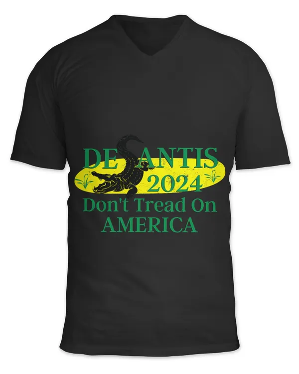 Crocodile Lover DeSantis 2024 Dont Tread on America Alligator Election