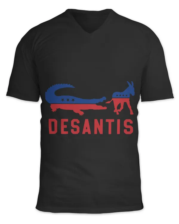 Crocodile Lover DeSantis 2024 President Alligator Donkey Republican