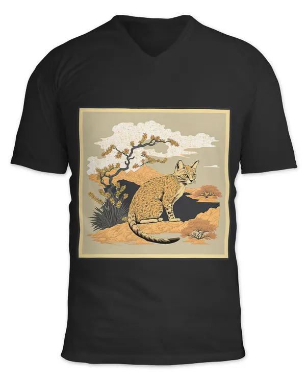 Unisex Jersey SS V-Neck T-Shirt