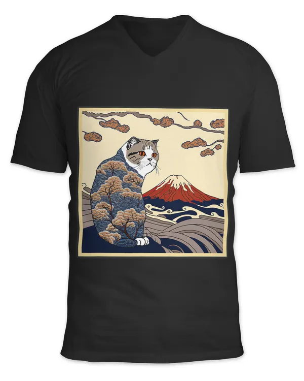 Unisex Jersey SS V-Neck T-Shirt