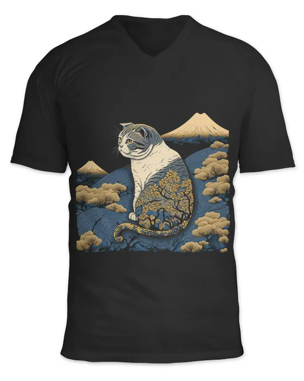 Unisex Jersey SS V-Neck T-Shirt
